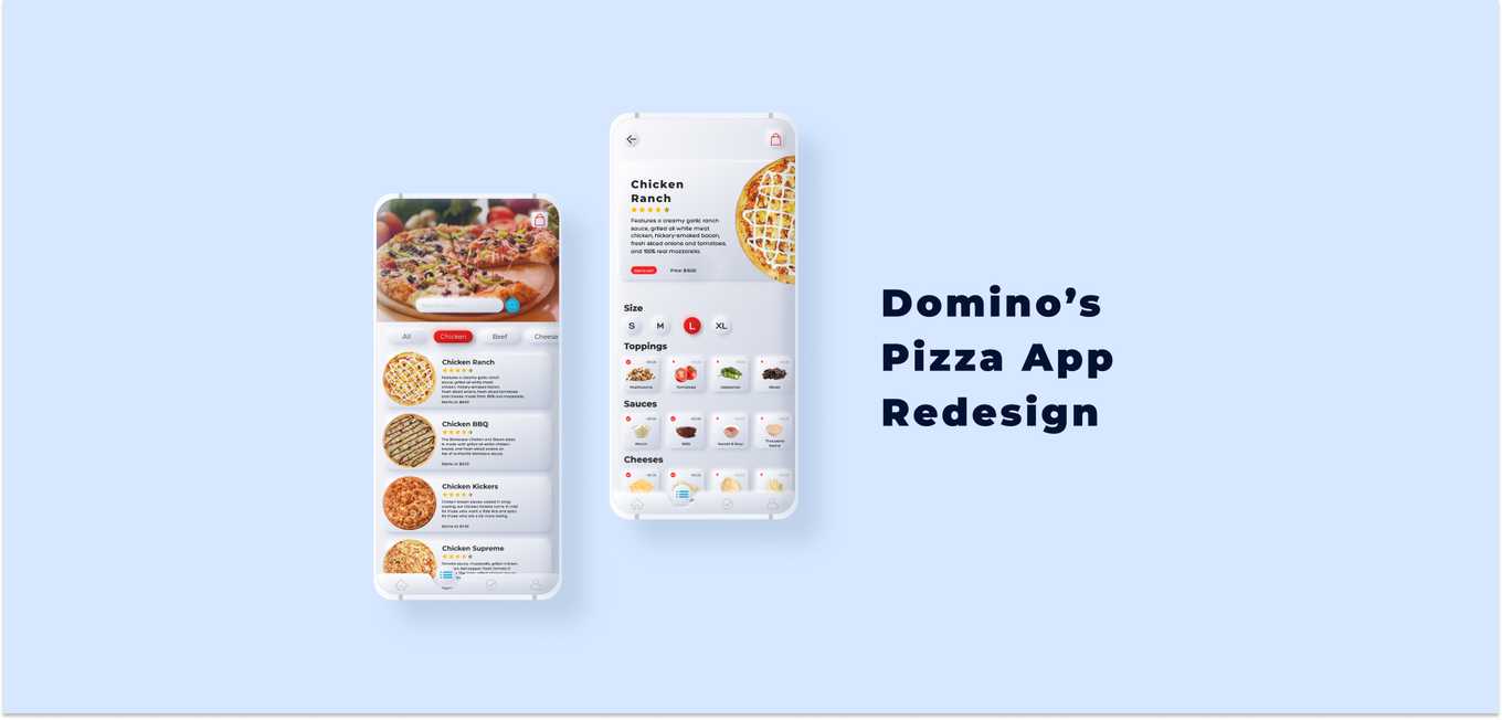 Domino’s Pizza App Redesign